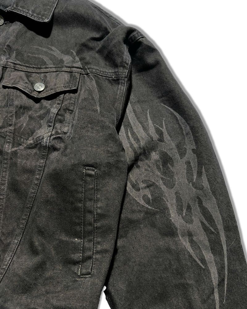 Dirty Black Jacket Jean