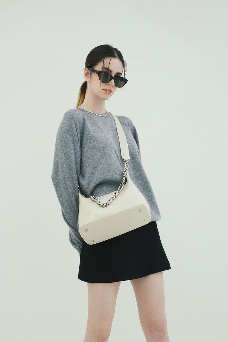BOLD CHAIN CITY BAG_3COLORS