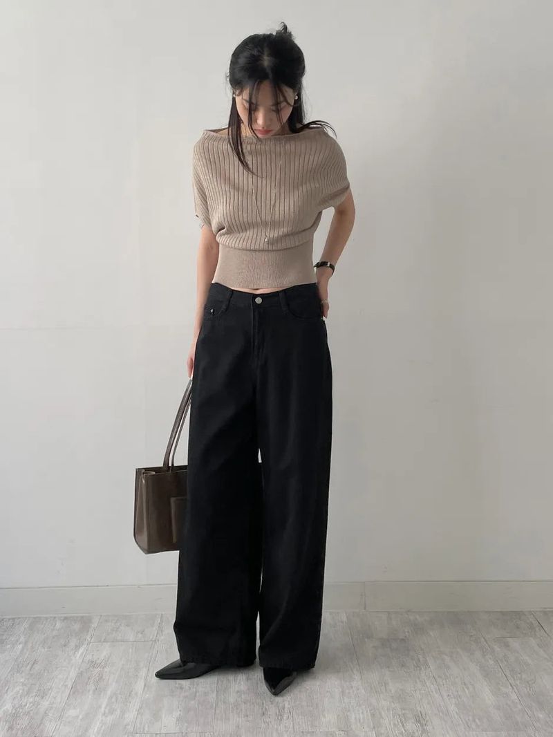 Lingsa Wide Denim Pants