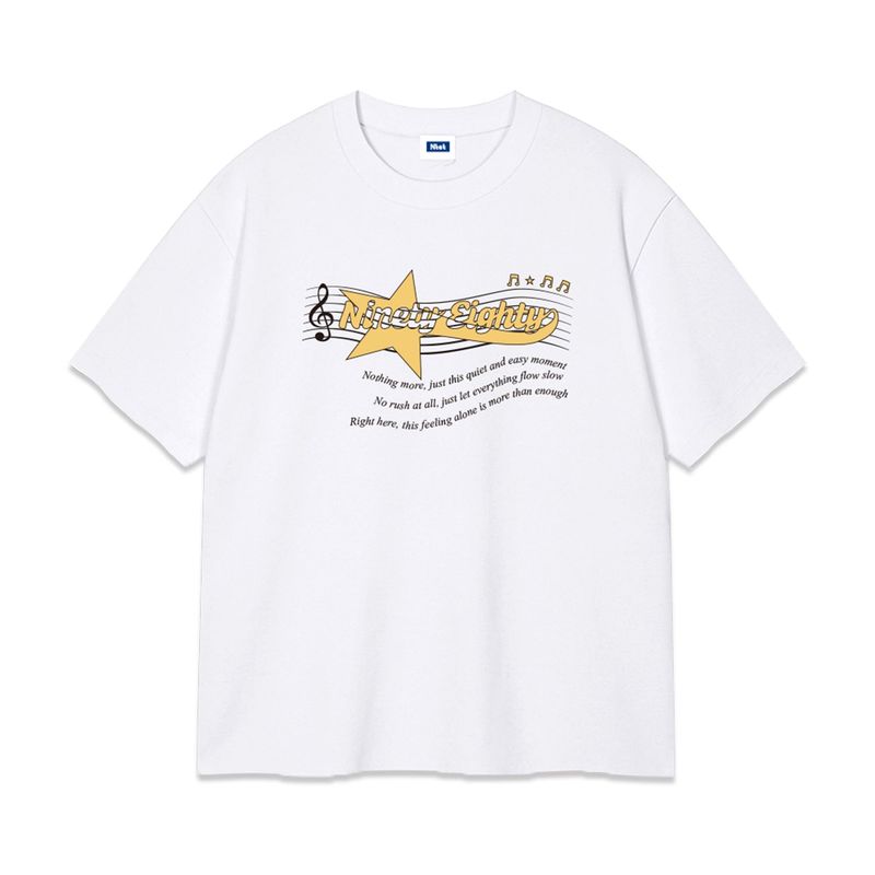 tempo star over fit t-shirt (3color)