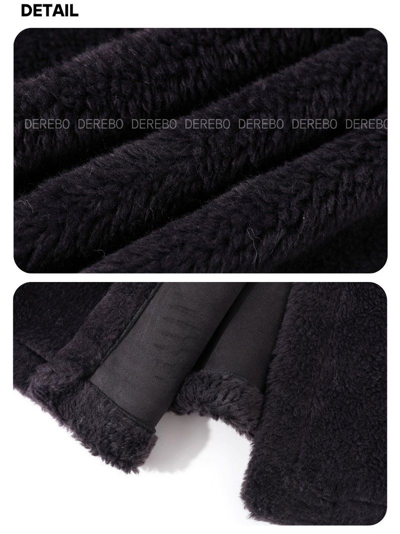 Snow Toggle Wool Mustang Long Coat