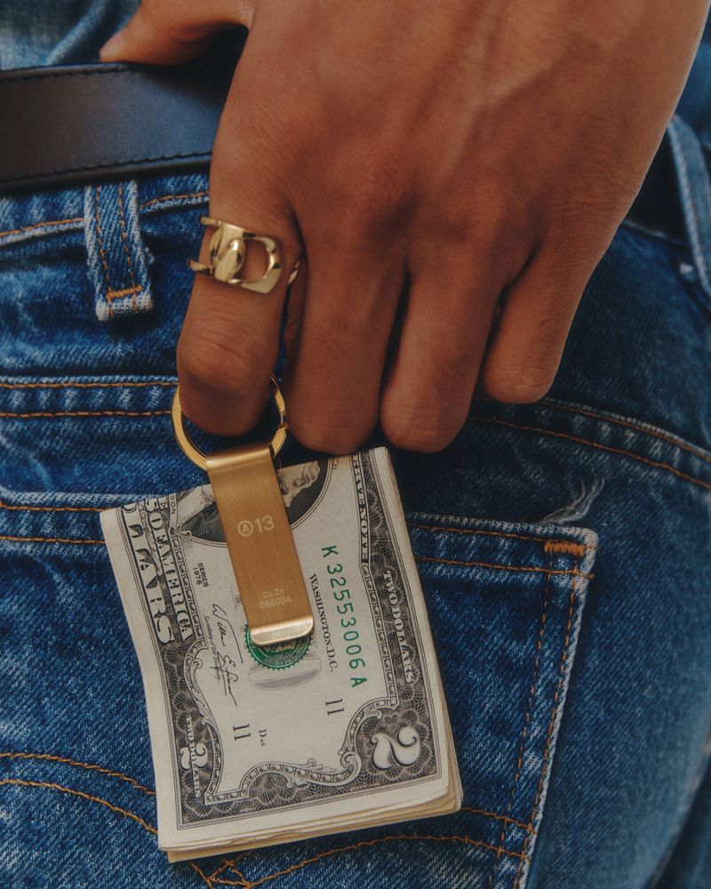 A13 Money Clip Key Ring