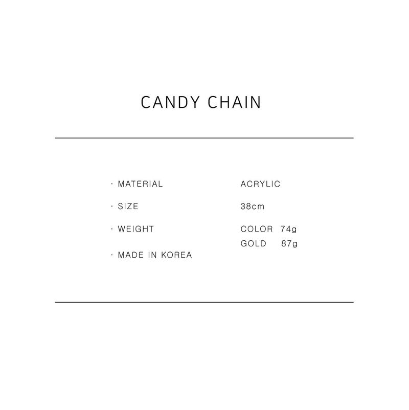 VIVICHO CANDY COLOR CHAIN