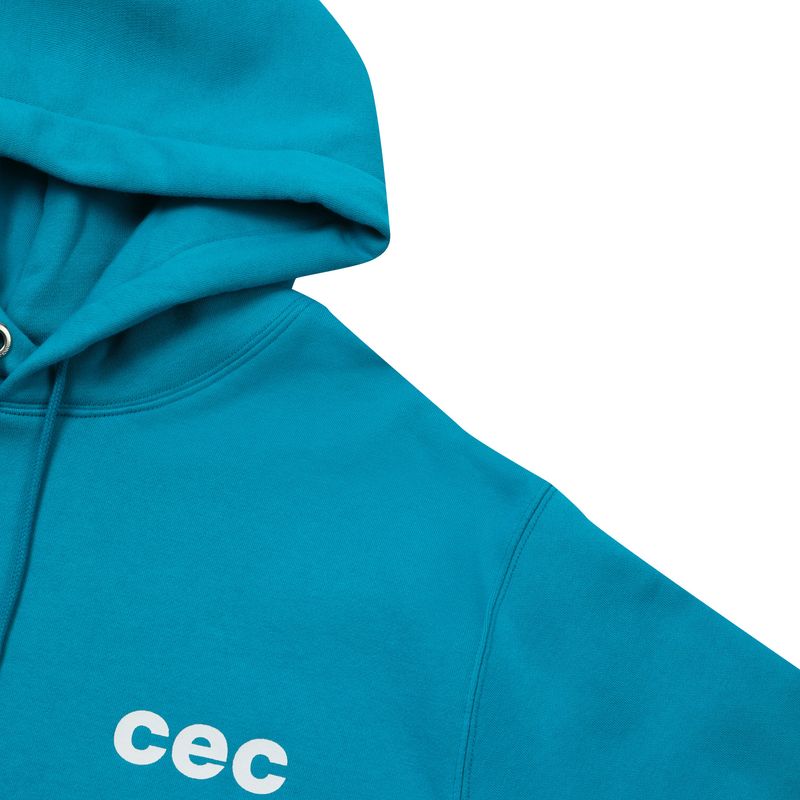 CEC HOODIE(BLUE GREEN/기모)