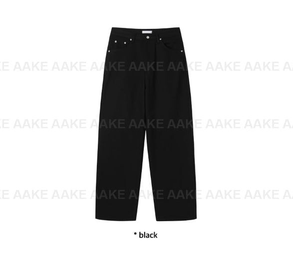 BARREL WIDE COTTON PANTS