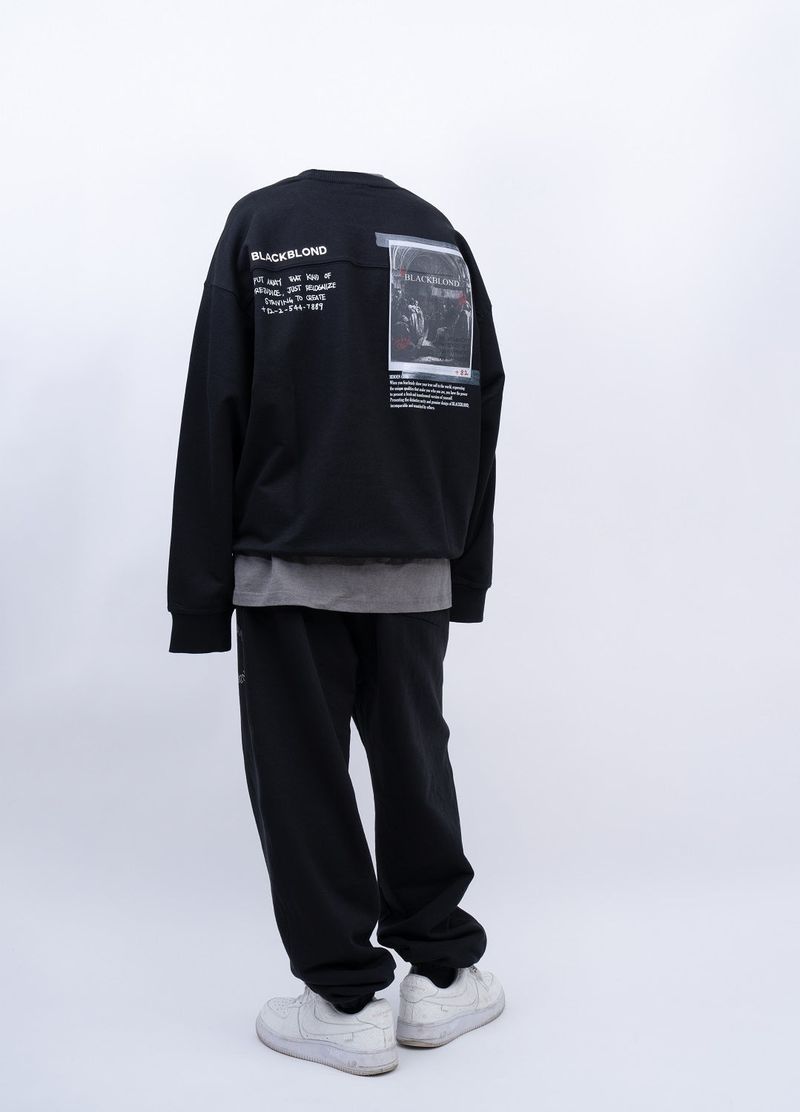BBD Ancient Metal Circle Logo Sweatpants (Black)