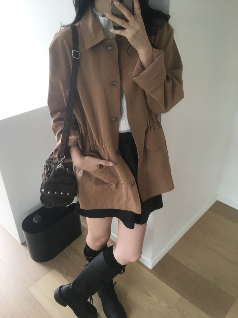 biscuit cotton jacket