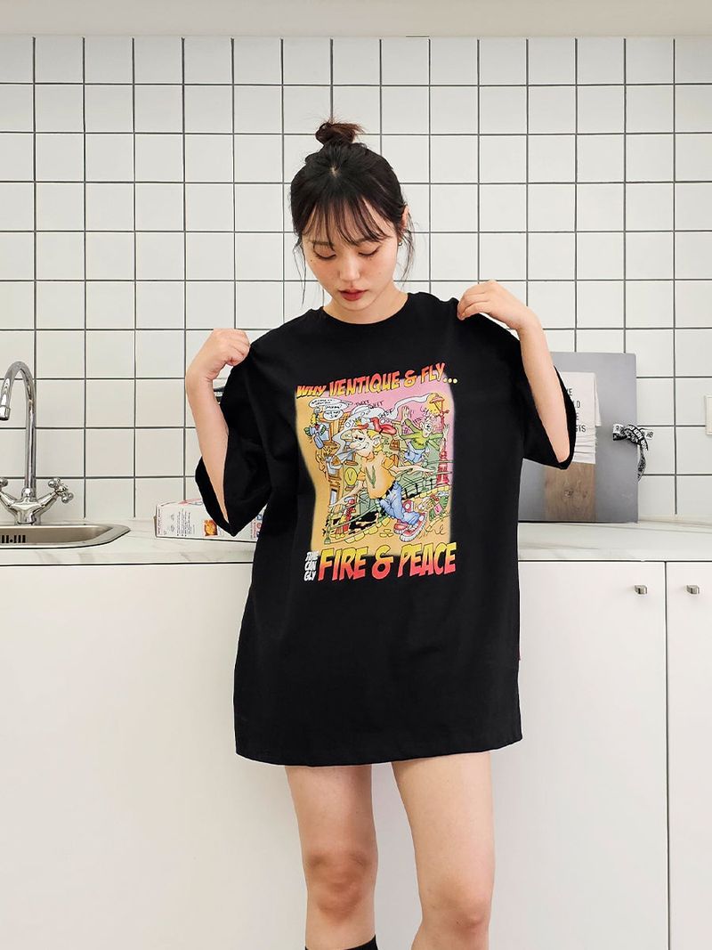 VENTIQUE Firepiece T-shirt 2color