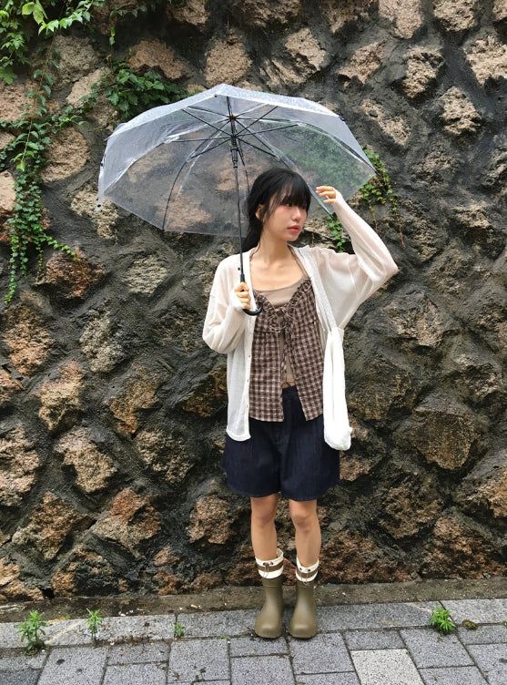 Shooa String Band Short Rain Boots