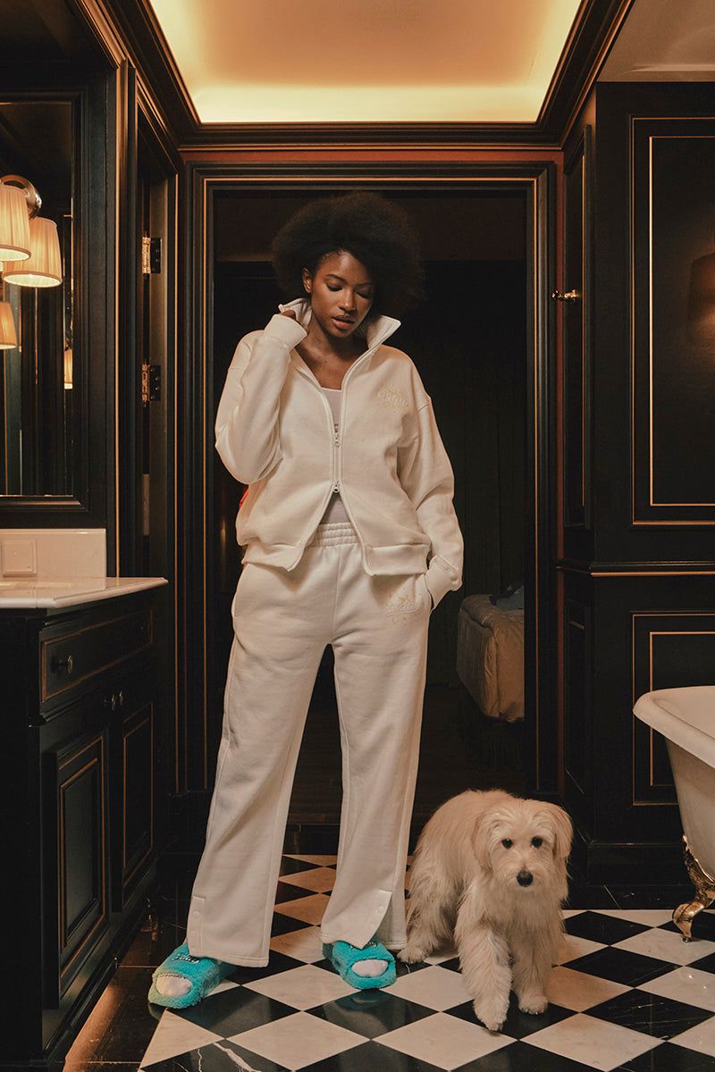 PACINO TRACK PANTS (WHITE)