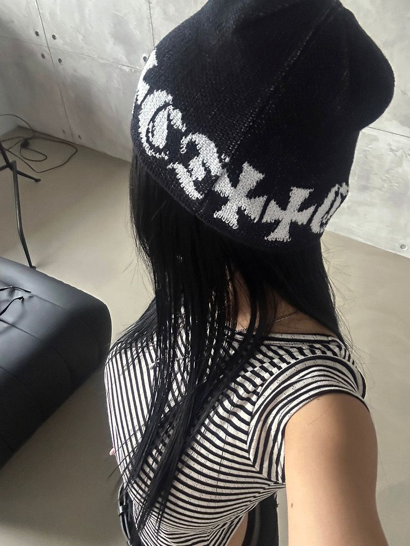 [UNISEX] サマーレタリングクロスビーニー