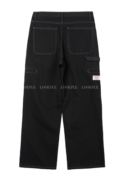Third 5-Digit Mac Label Work Pocket Carpender Wide Pants