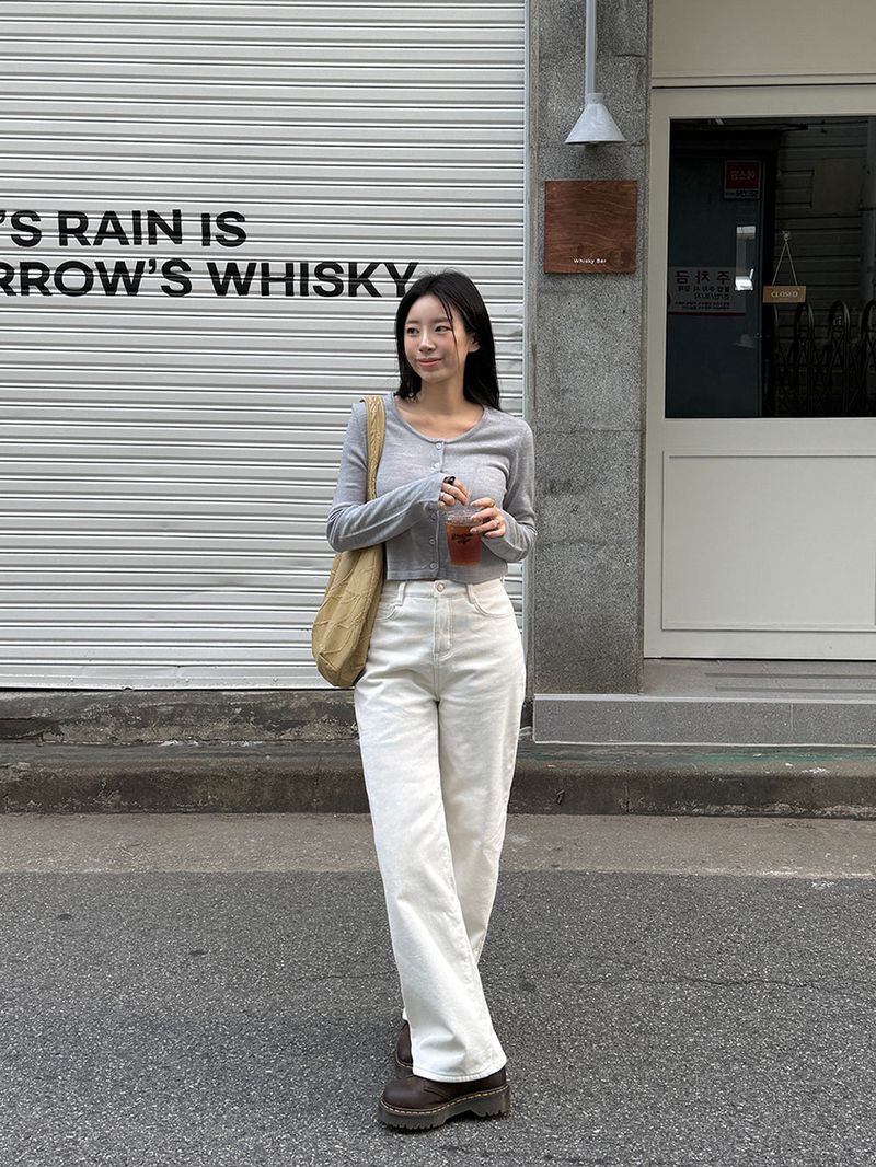 [MADE] PRINKLE LAYERED CROP CARDIGAN