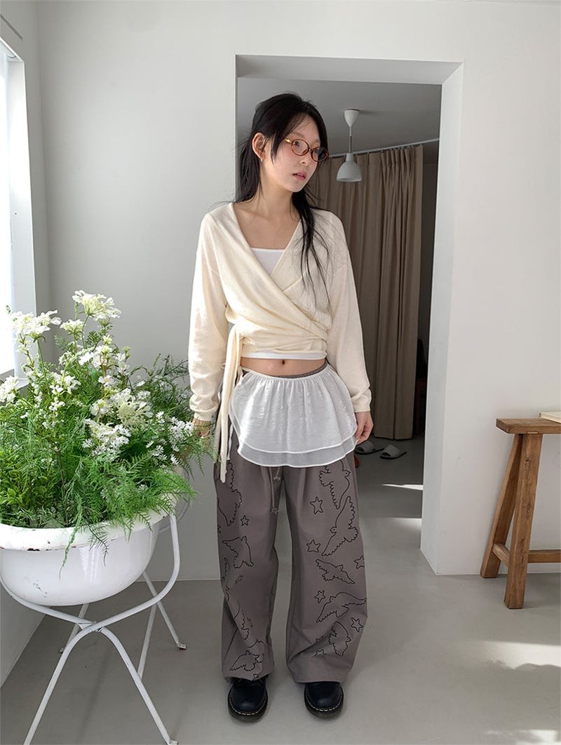 SPRING WRAP KNIT (4C)