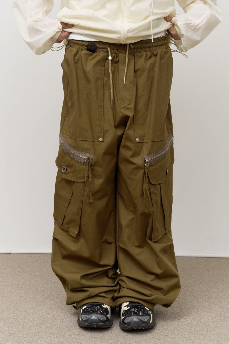 Conte Zipper Rip Cargo Pants