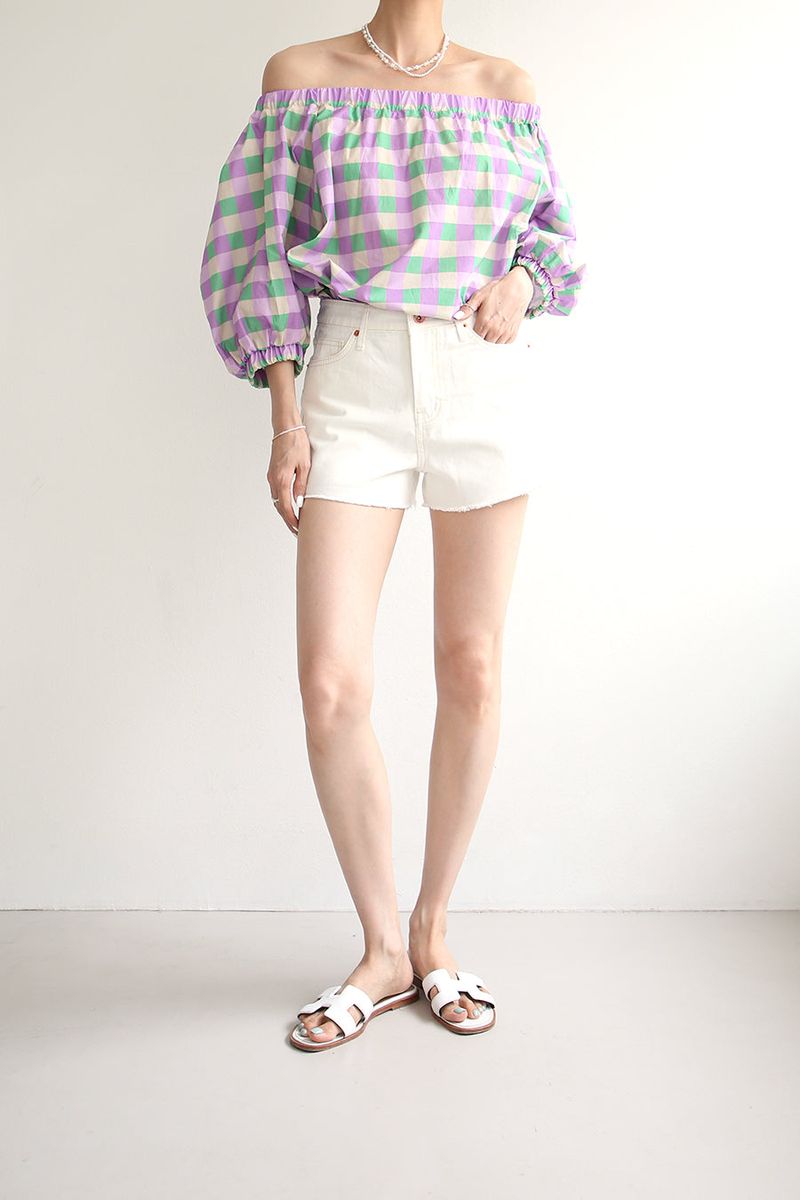 MILK SHORT DENIM