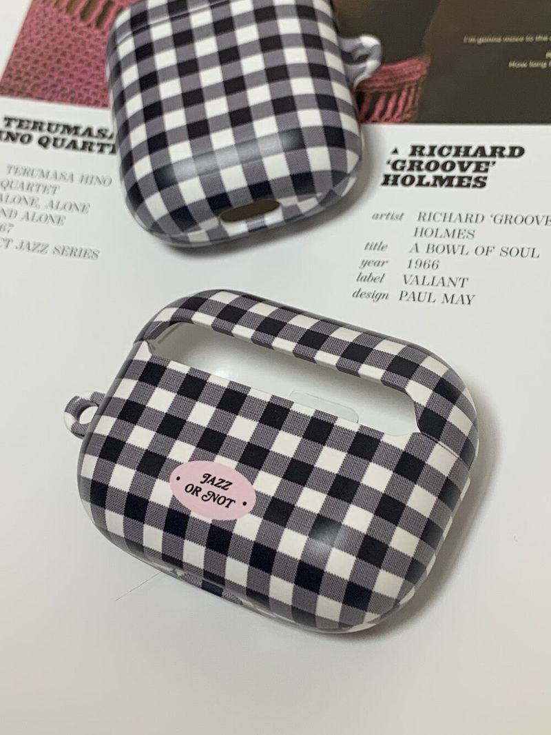 Vtg Black Pink Air Pods Case