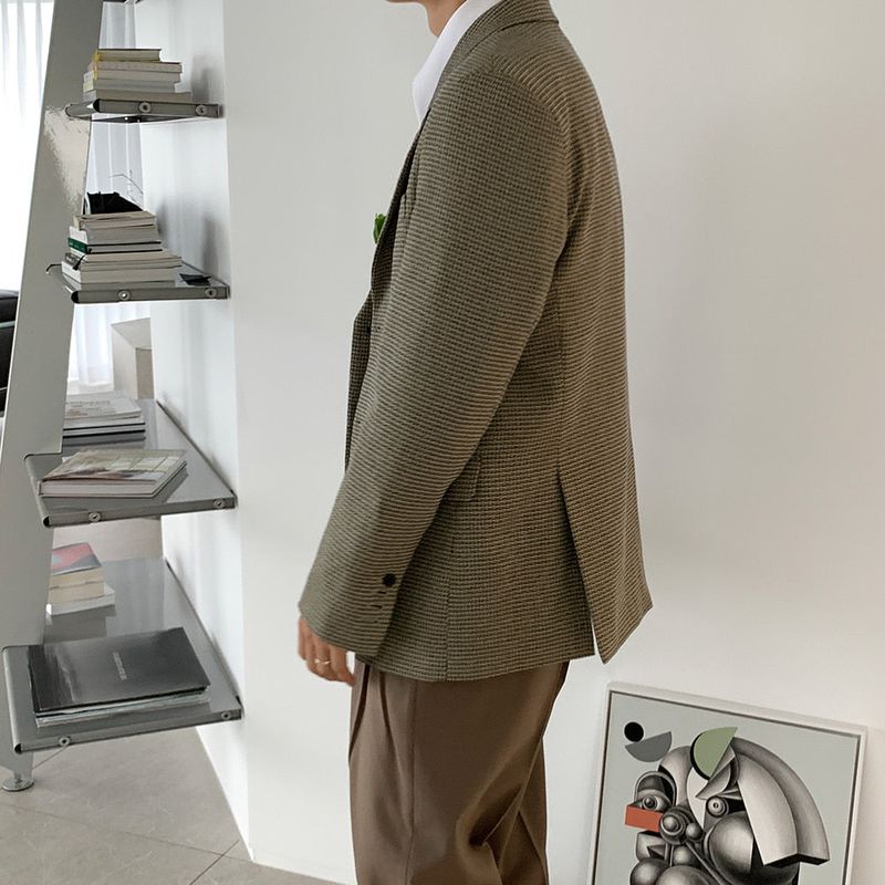 ASCLO Single Tweed Blazer (2color)