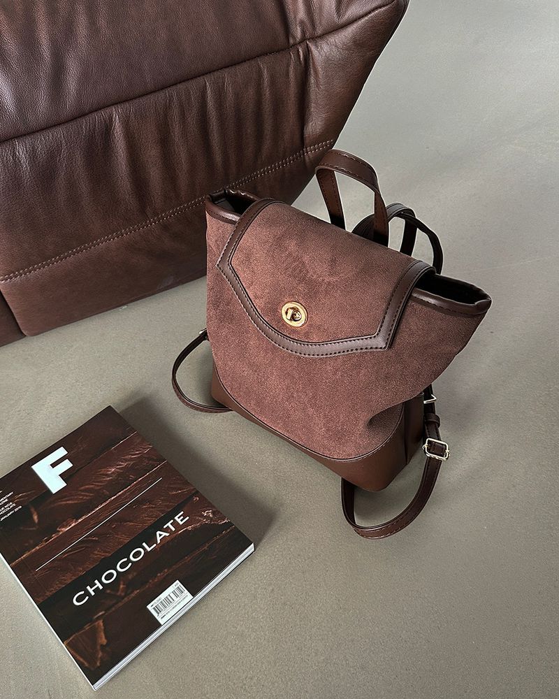 Delight-J(ディライトジェイ)の「Celli Suede Mini Backpack(Bags)」