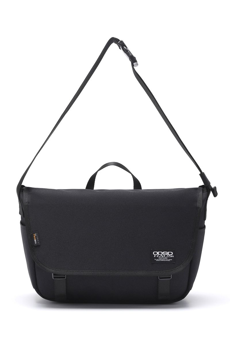 ODDSTUDIO（オッドスタジオ）の「ODSD Cordura Basic Messenger Bag - BLACK（Bags）」