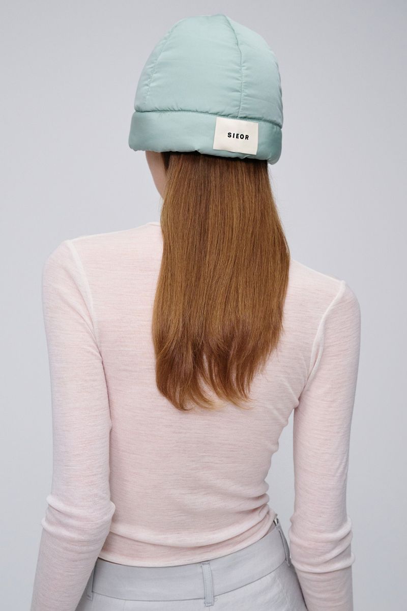 MUSHROOM padding hat_mint