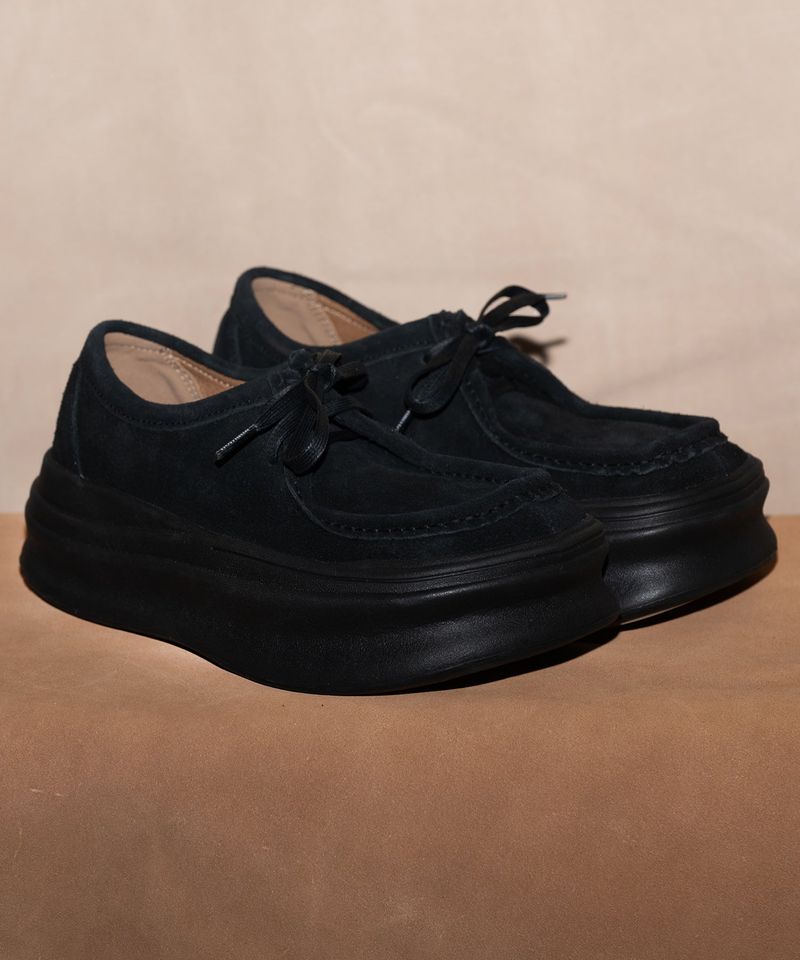 nomatta（ノマッタ）の「PATH オーバーソールワラビー (Black)（シューズ）」