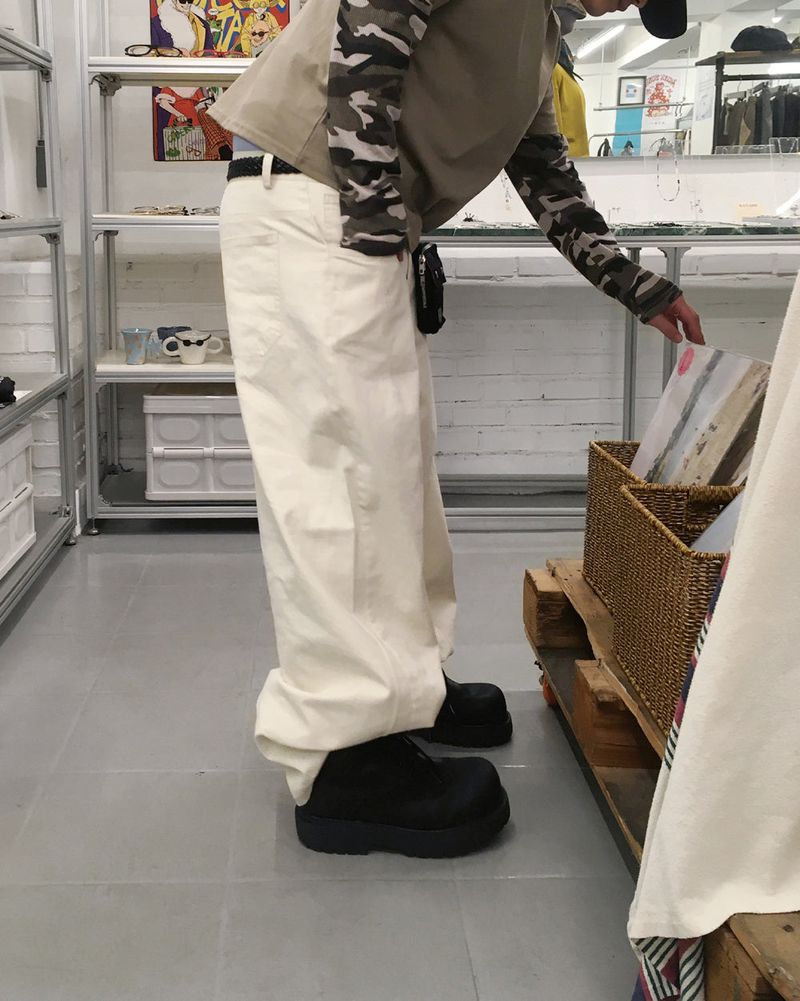No.1599 H C washing PT (4color)