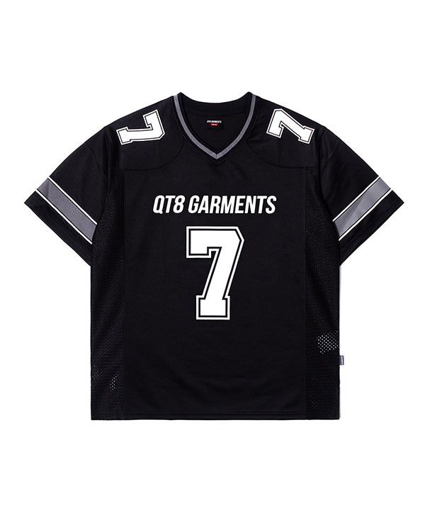 QT8 GARMENTS（キューティーエイトガーメント）の「OC 3R Football Jersey (Raphael)（Tops）」