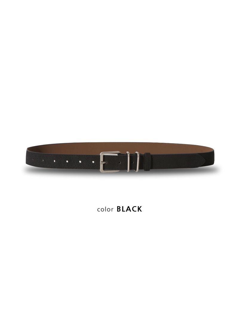 LMN Goat 30mm Double Tip Leather Belt (3 colors)