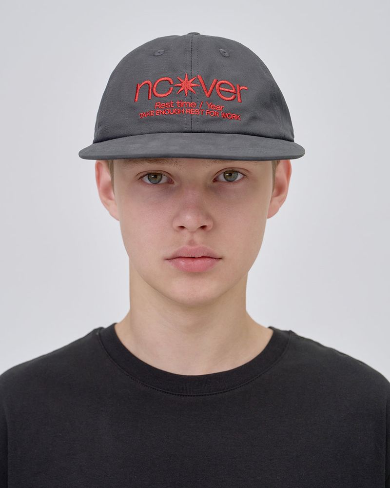 POINT LOGO CAP - CHARCOAL