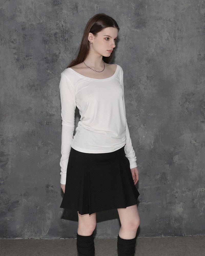 Pleated Skirt Black