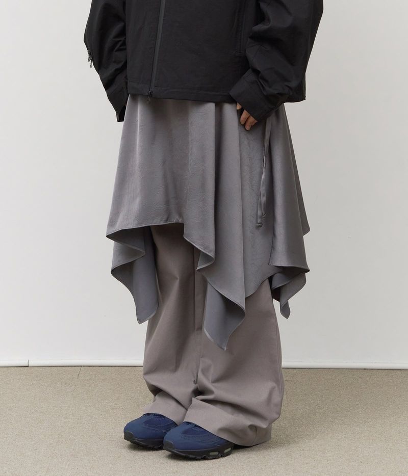 HIFIFNK(ハイファイファンク)の「(W) Crack Satin Skirt(Skirts)」