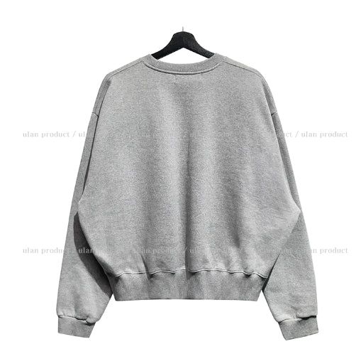 Daphne embroidery brushed sweatshirt