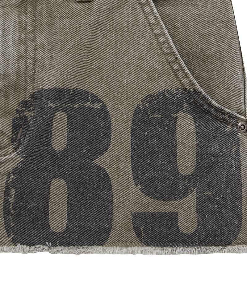 89 short skirt (khaki)