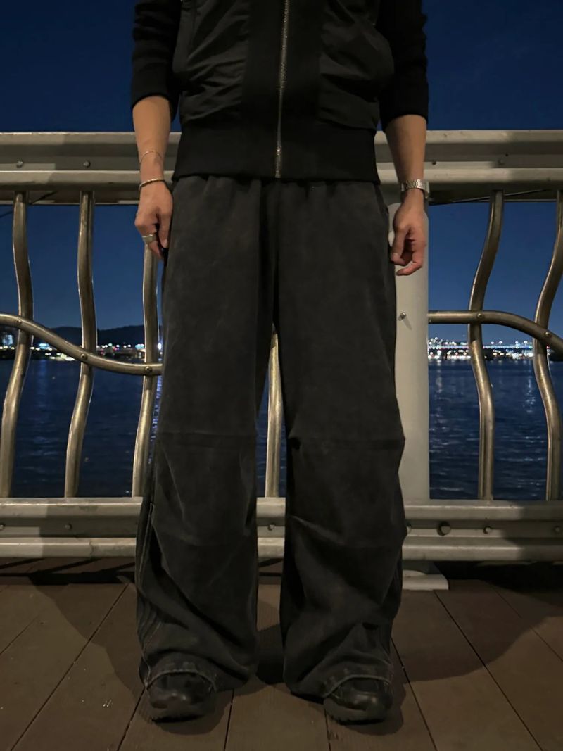 Vintage pigment track pants
