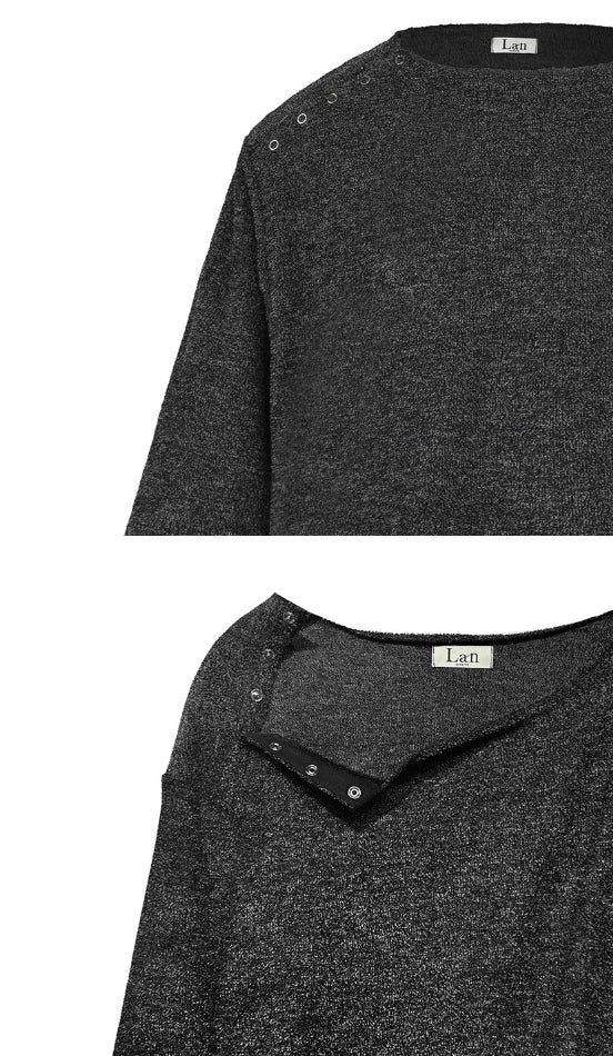 [MADE] ローレン ボタンオーバー Tシャツ