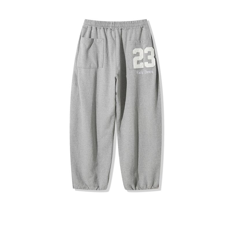 Bold 23embroidery sweat pants -3C
