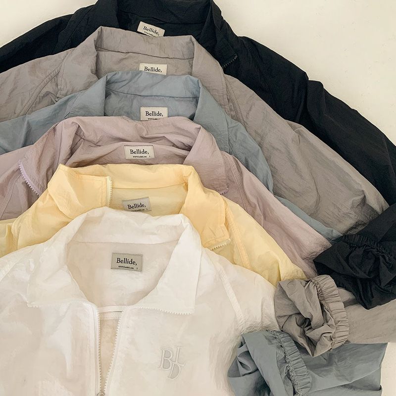 [Bellide made] Two-Way Anorak Windbreaker