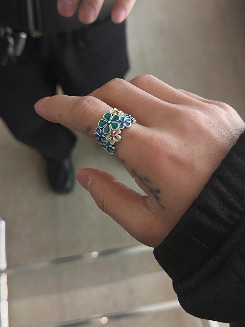 ASCLO(エジュクロ)の「ASCLO Grandma Flower Ring(Accessories)」