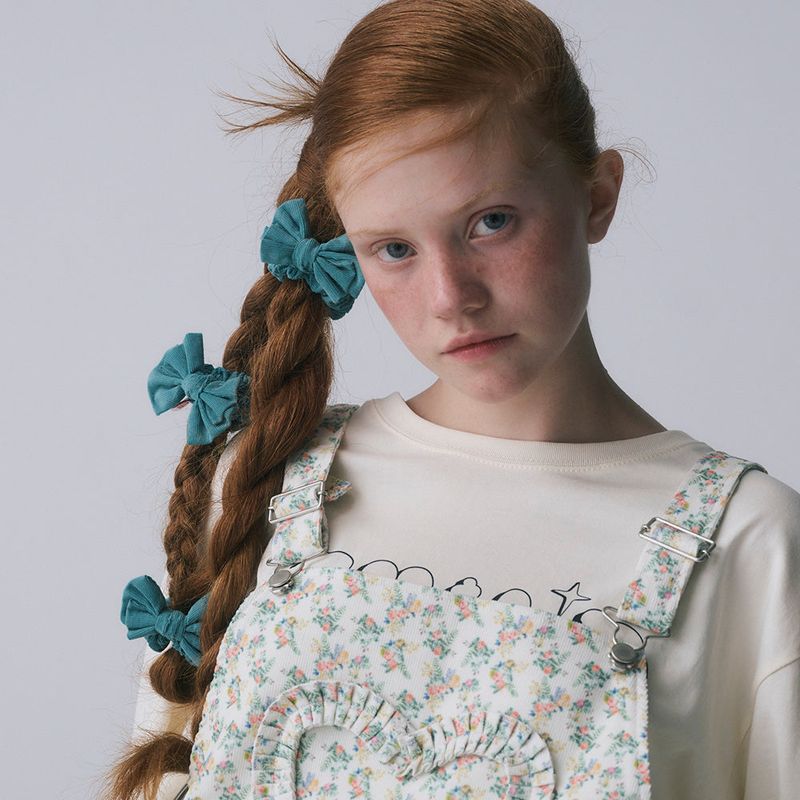 RIBBON SCRUNCHIE, BLUE
