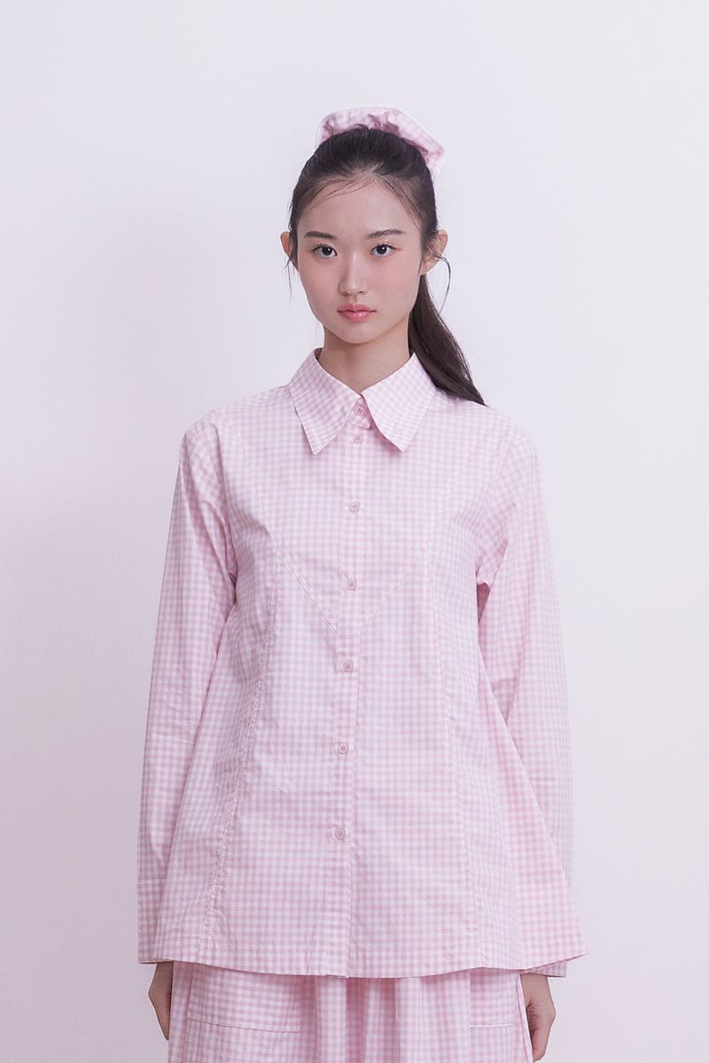 Classic flare-lined shirt (GINGHAMCHECK)