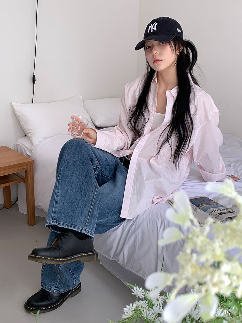 TUCK BALLOON JEANS (2C)