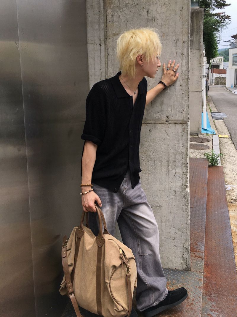 DISCERNMENT（ディサーンメント）の「Ethnic Jacquard Short-Sleeve Knit Cardigan 4C（Tops）」