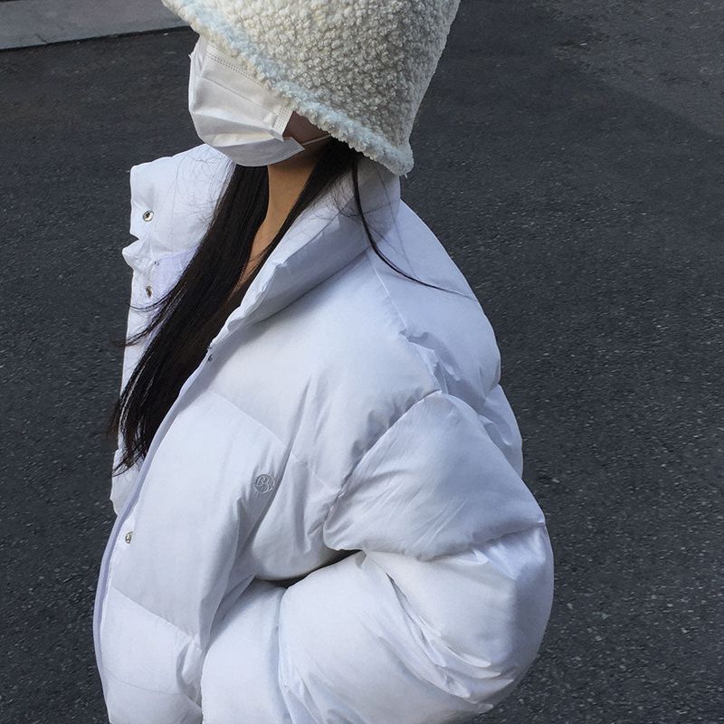 [BELLIDE MADE] Smoke Creamy Two-Way Short Padding