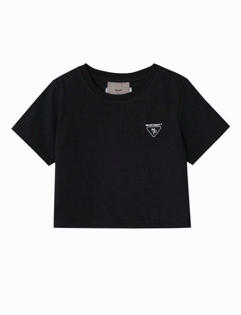 MCT W04 Black concept Crop T-shirts