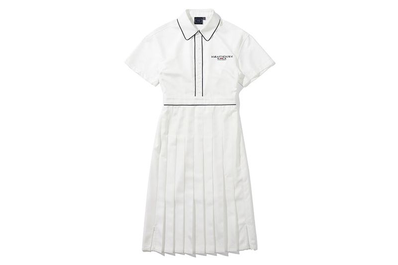 ROMANTIC CROWN(ロマンティッククラウン)の「PLEATS SUMMER DRESS_WHITE(Dresses)」