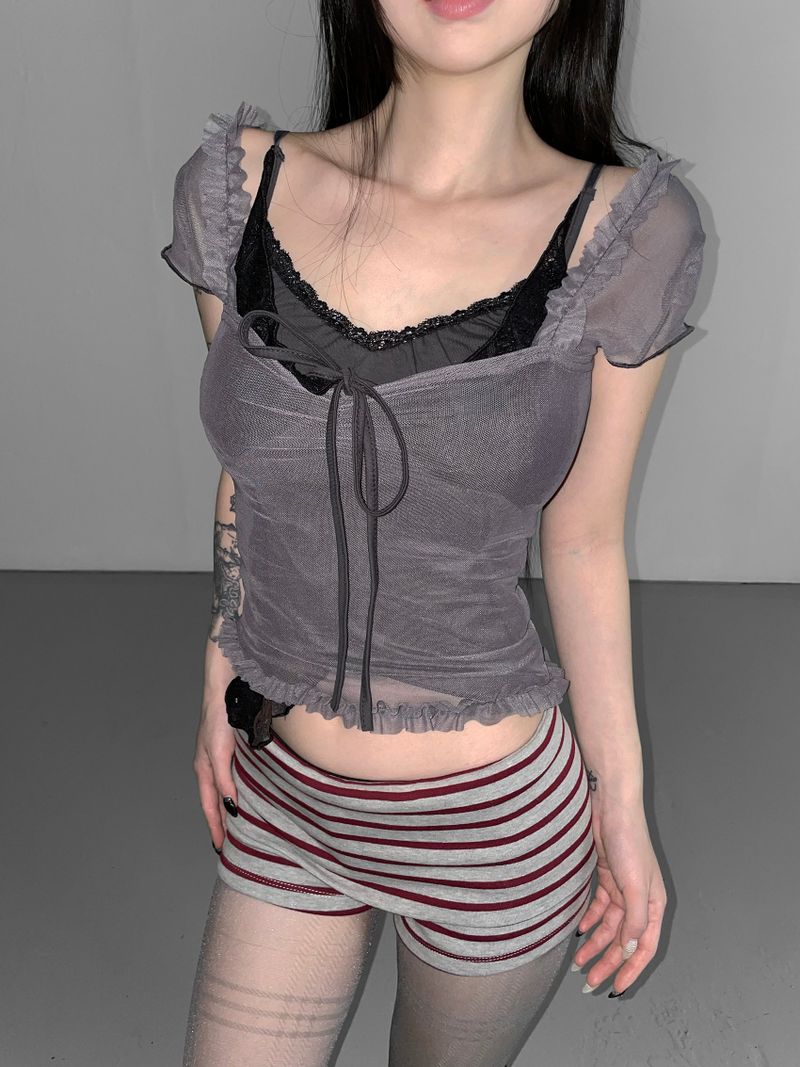 mikasa mesh top (3 color)
