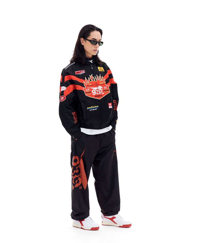 [Archive Bold X Diadora] RACING JACKET (BLACK)
