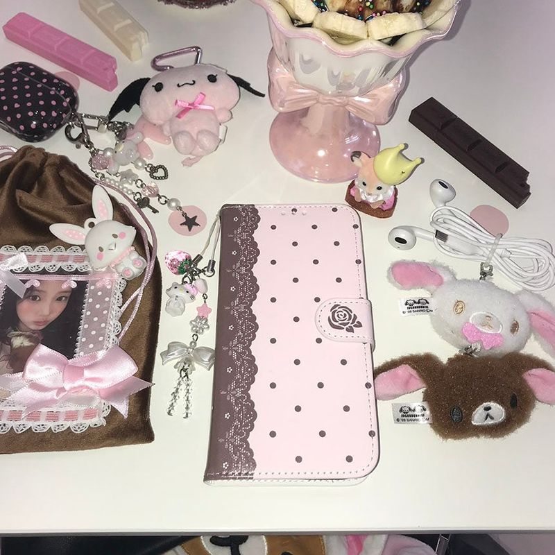 [MADE]berry choco diary case
