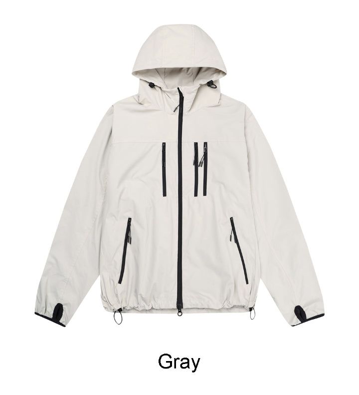 Phalan Utility Zipper Wind Jacket